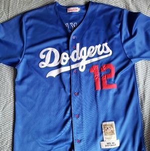 Dodgers Dusty Baker Cooperstown Collection Jersey